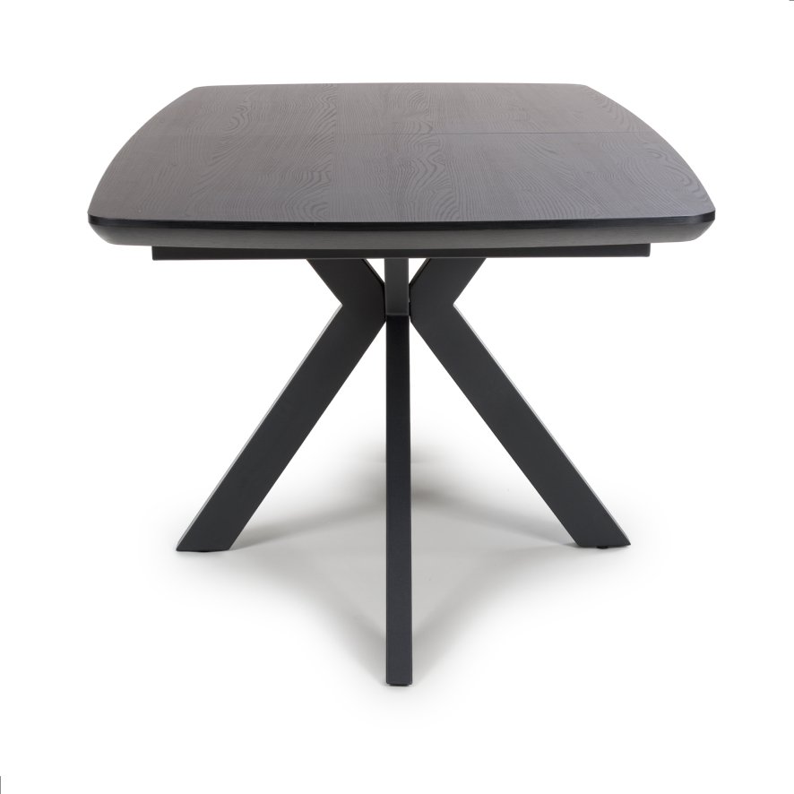 Furniture Link New Orleans - Extending Table (Black Ash 160-200cm)
