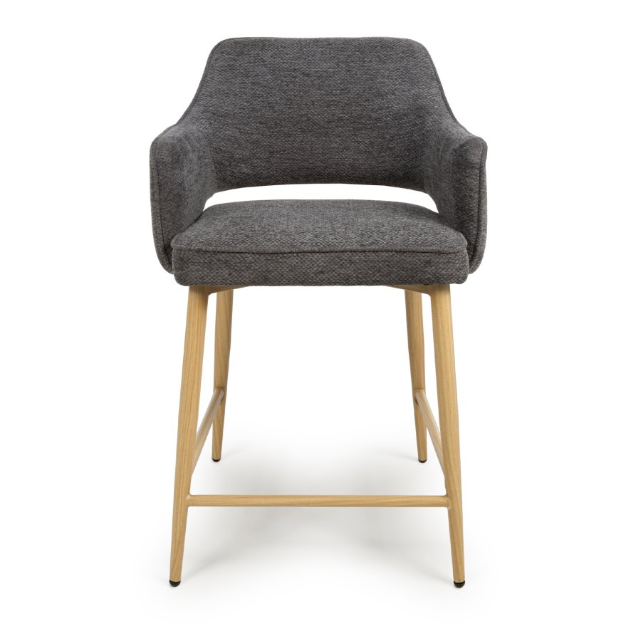 Furniture Link Eden - Counter Chair (Dark Grey)