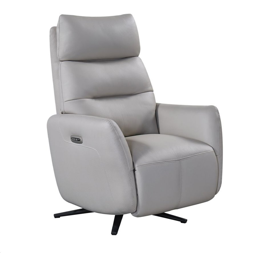 Furniture Link Nashville - Power Swivel Recliner Chair (Leather Cloud)
