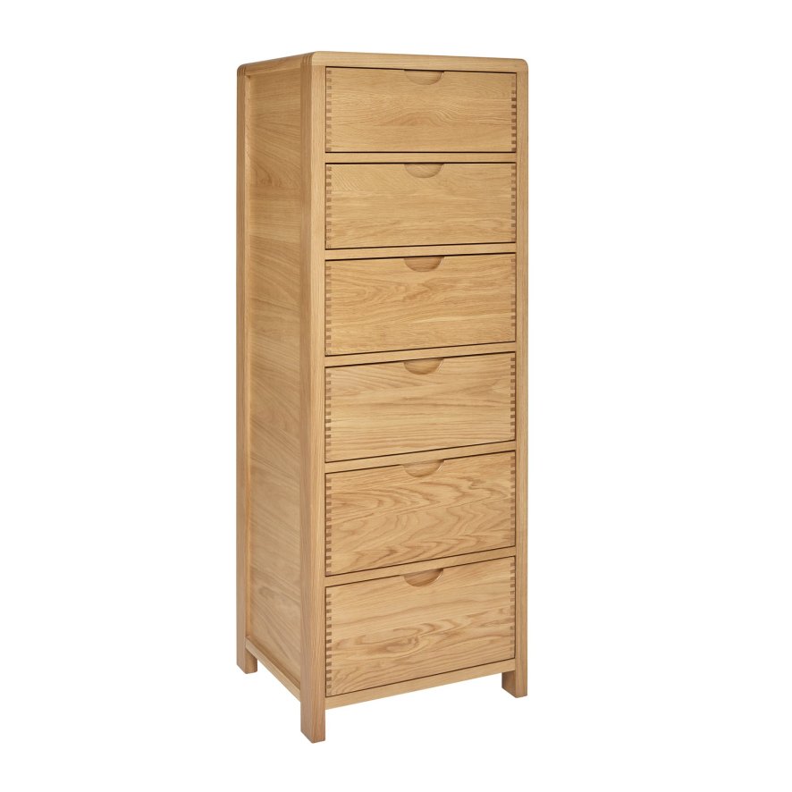 Ercol Ercol Bosco Bedroom - 6 Drawer Tall Chest