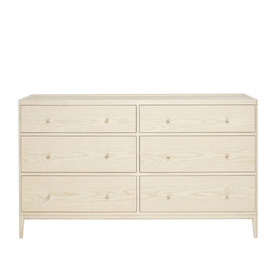 Ercol Ercol Salina Bedroom - 6 Drawer Wide Chest