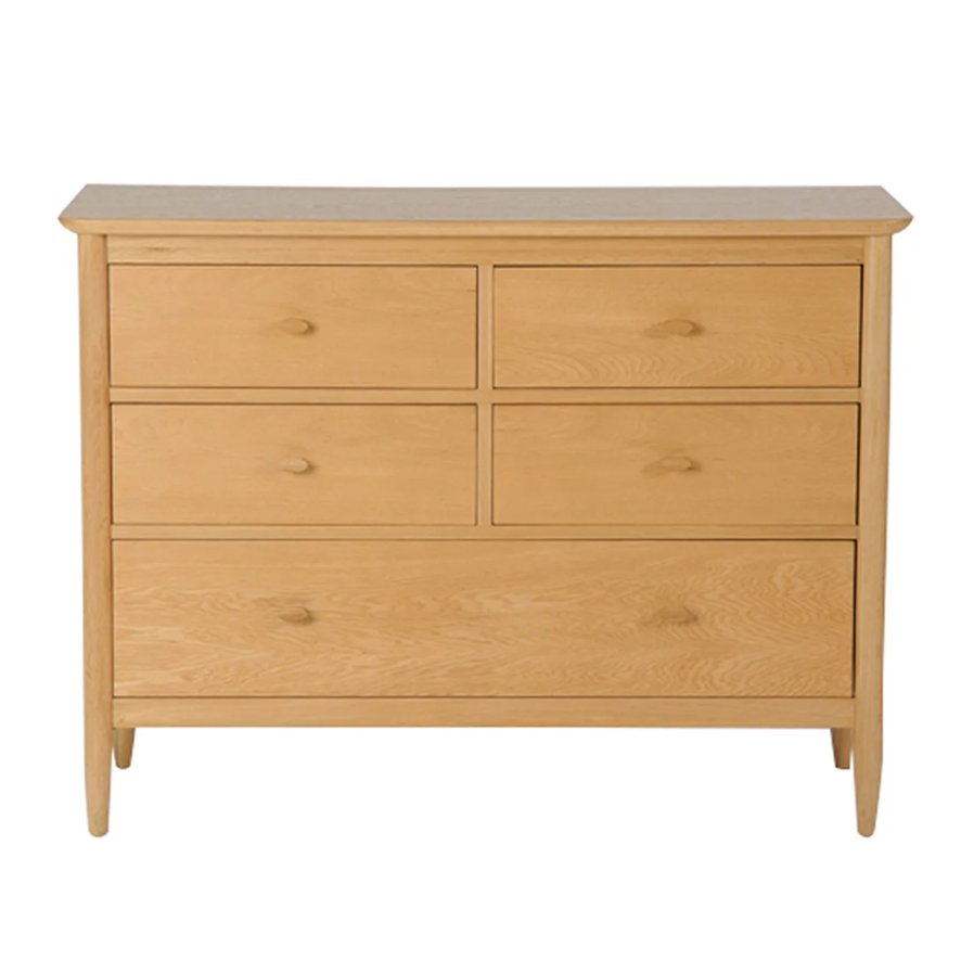 Ercol Ercol Teramo - 5 Drawer Wide Chest