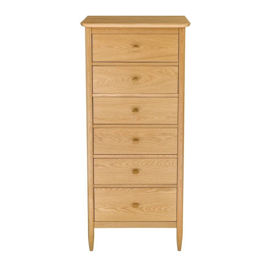 Ercol Ercol Teramo - 6 Drawer Tall Chest