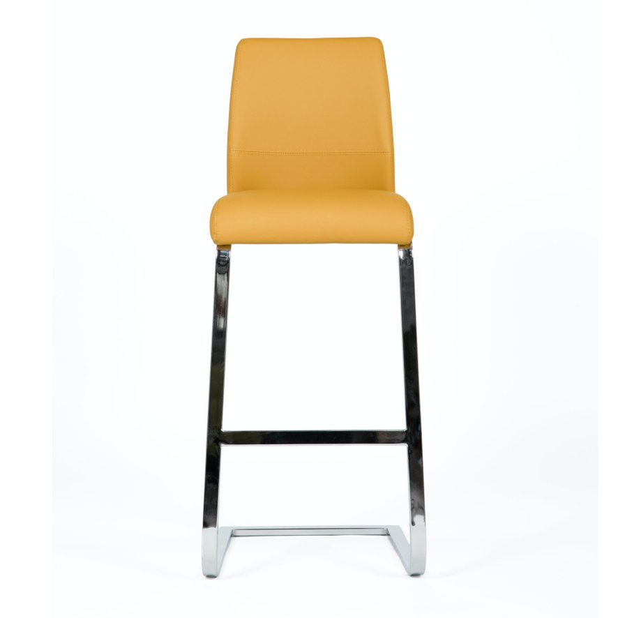 Seattle Bar Stool Ochre PU