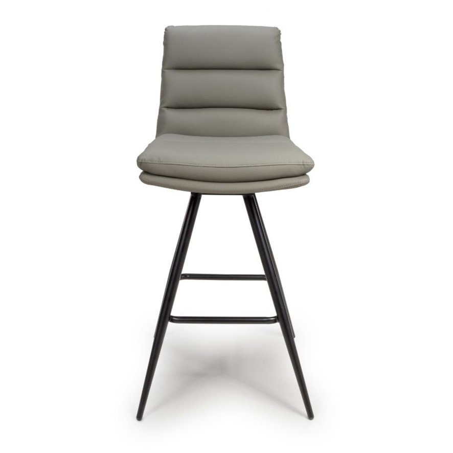 Furniture Link Nobo - Swivel Bar Chair (Truffle Faux Leather)