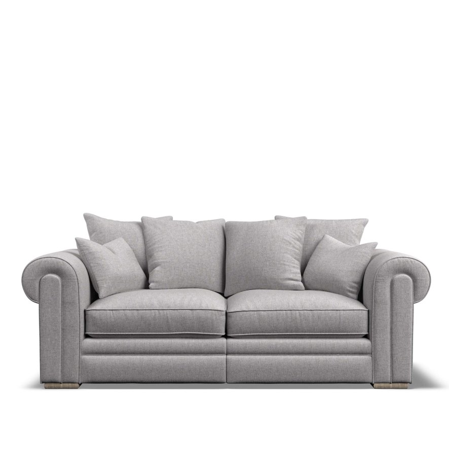Whitemeadow Upholstery Paris - Large Sofa (Pillow Back)