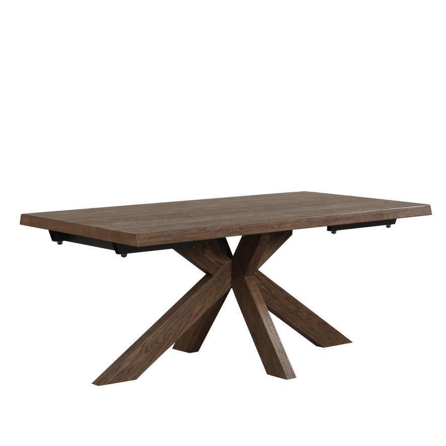 Classic Furniture Texas - Dining Table with Wooden Star Base (180cm)