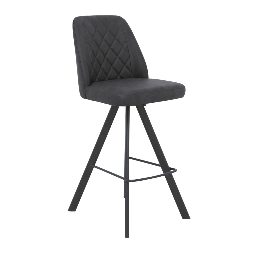Classic Furniture Texas - Swivel Bar Stool (Grey)