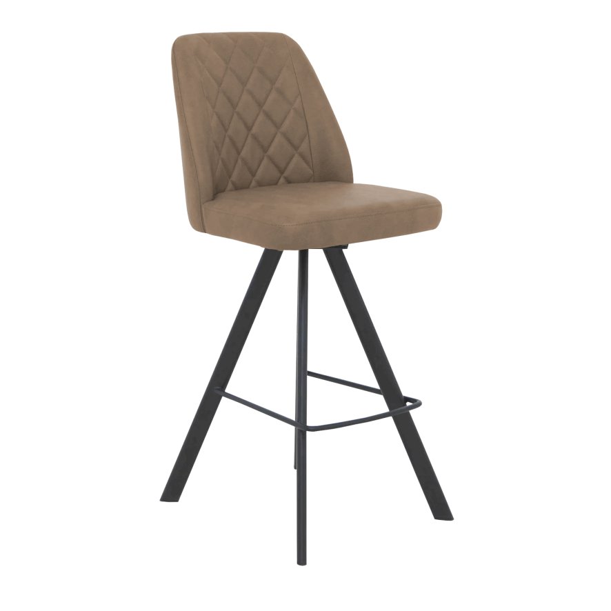 Classic Furniture Texas - Swivel Bar Stool (Taupe)