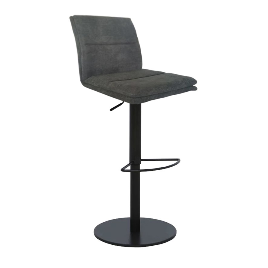 Classic Furniture Texas - Swivel Adjustable Bar Stool (Grey)