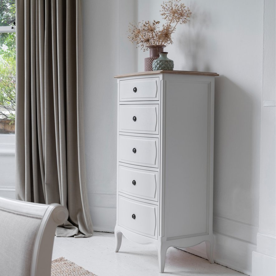 Willis & Gambier Amelie - Five Drawer Tallboy