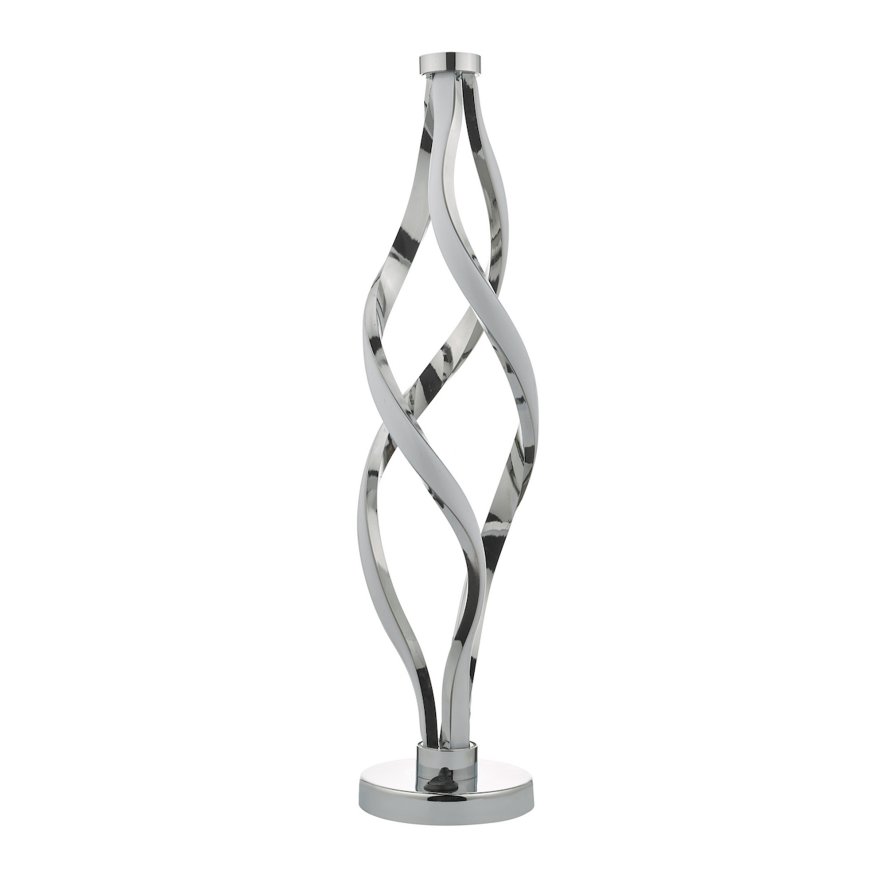 Dar Lighting Dar - Jive Table Lamp Aluminium Opal LED