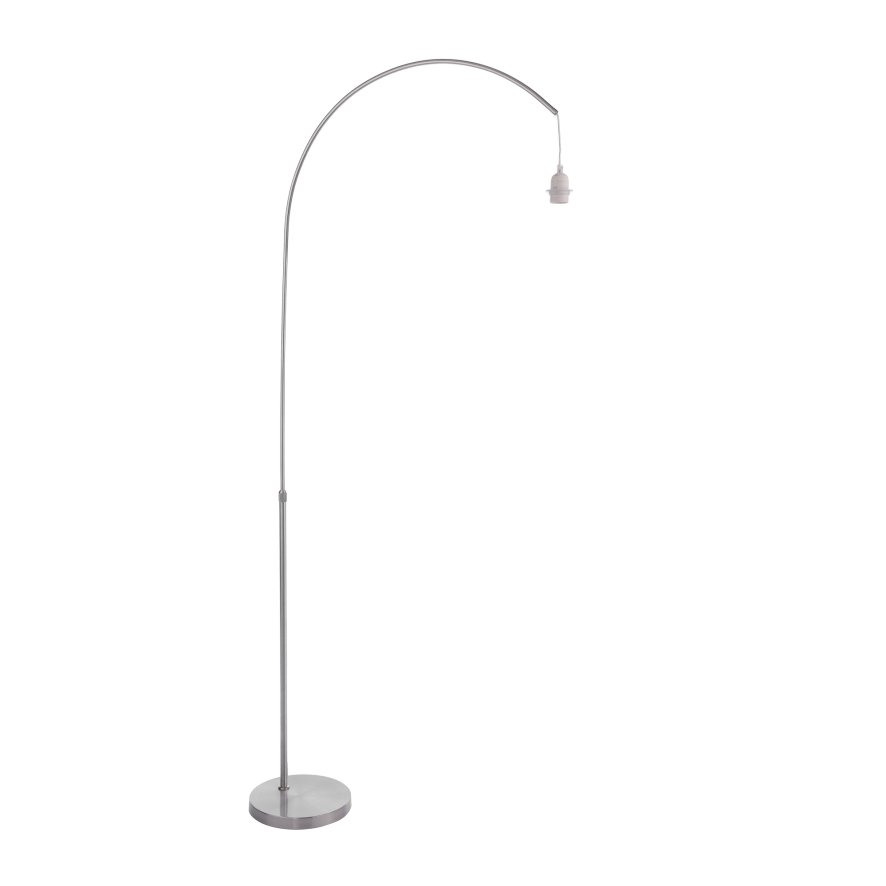 Dar Lighting Dar - Bow Floor Lamp Satin Nickel Base Only