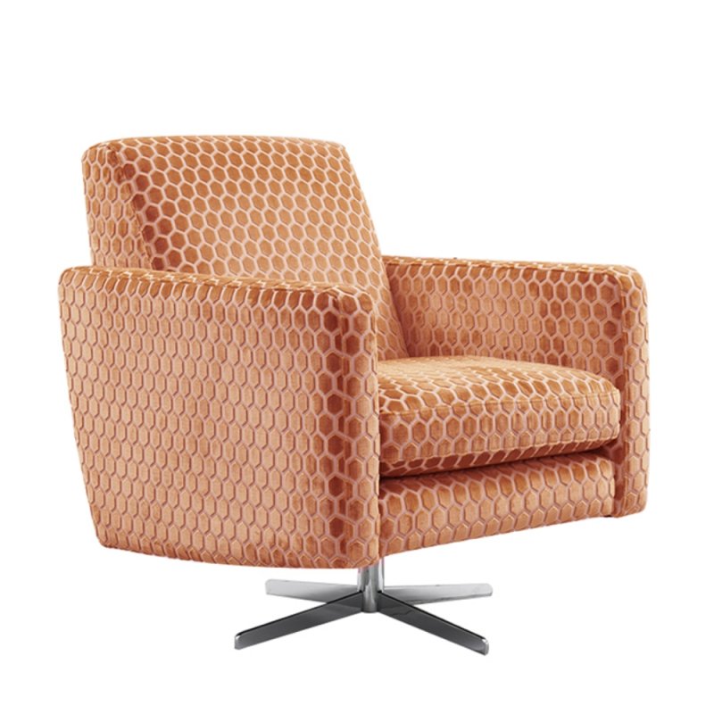 Ashwood Upholstery Madrid - Club Swivel Chair
