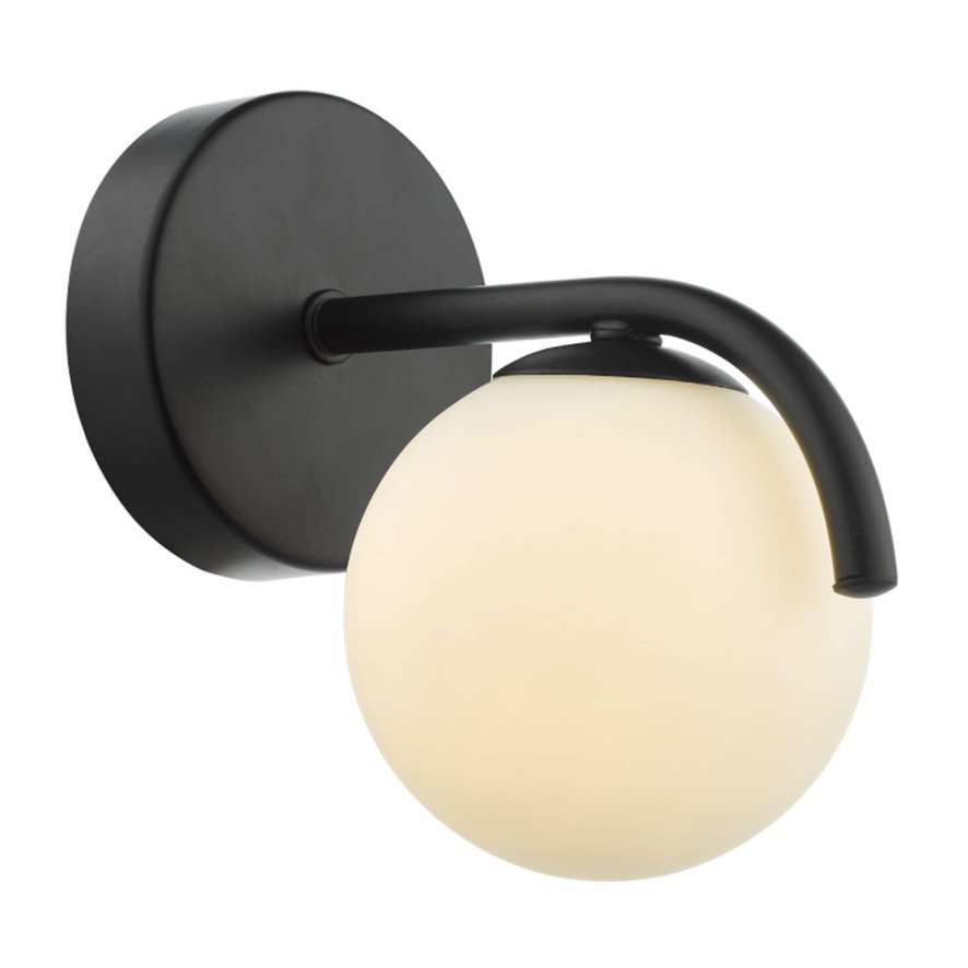 Dar Lighting Dar - Orlena Wall Light (Black)