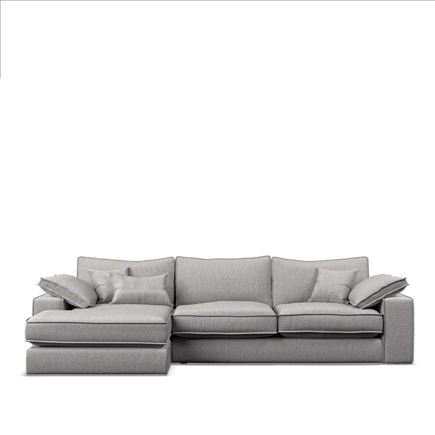 Whitemeadow Upholstery Madrid - Large Chaise Sofa (LHF)