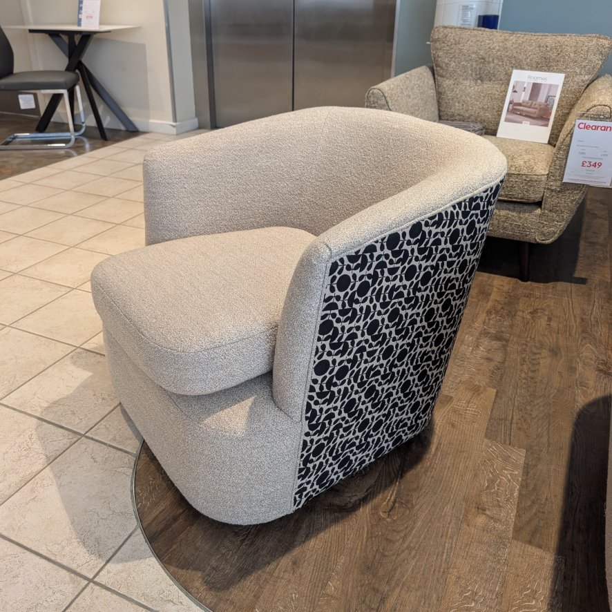 The Branded Furniture Company Orla Kiely - Callan Swivel Chair