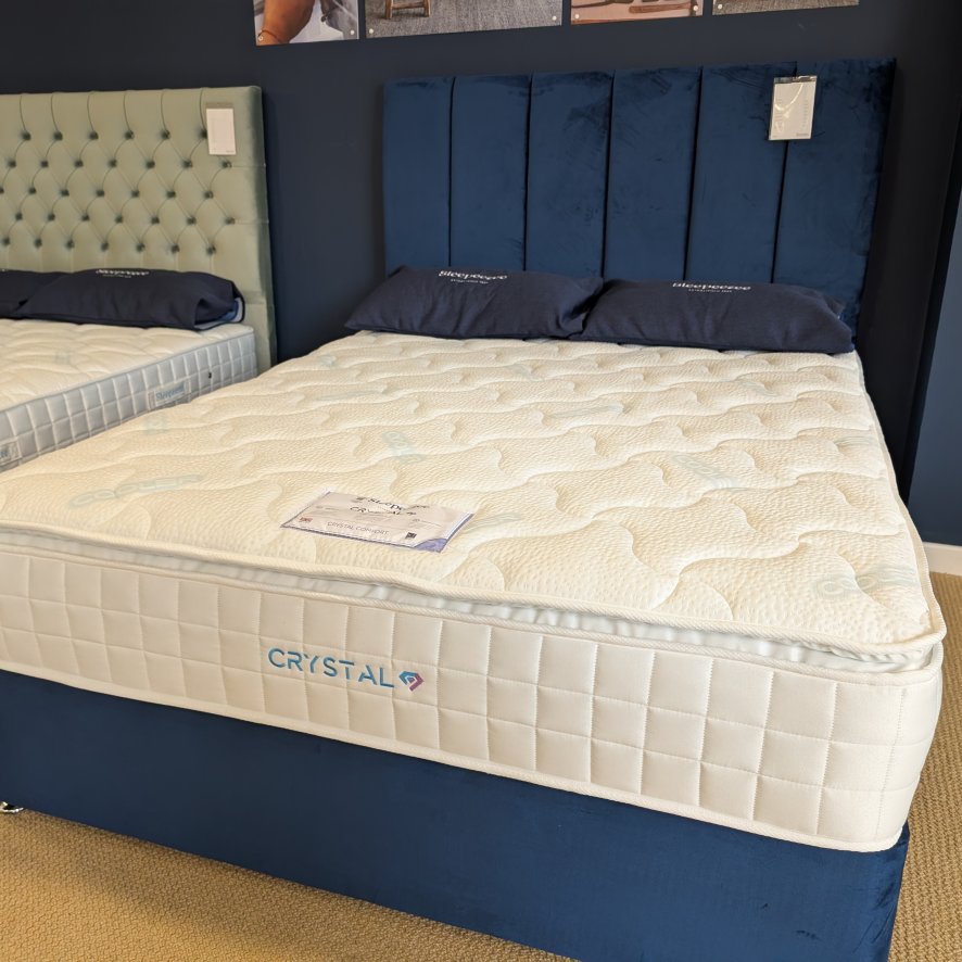 Sleepeezee Crystal Comfort - Mattress (King Size 150cm)