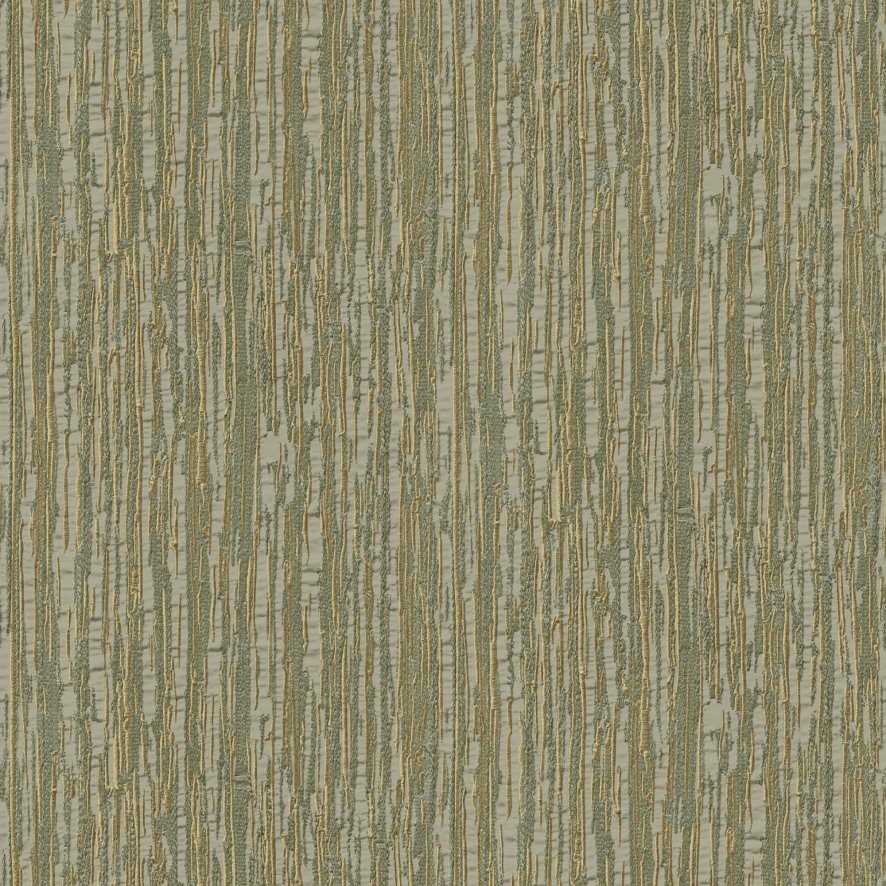 Esselle Esselle - Embroidered Crushed Silk Aqua and Silver Wallpaper