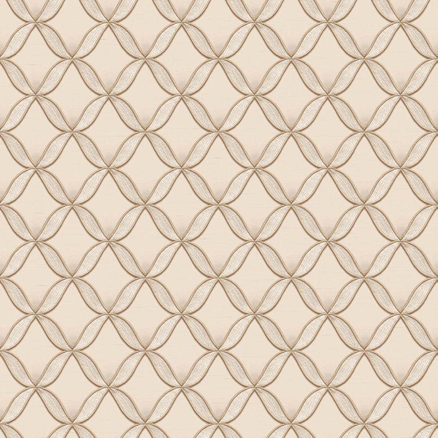 Esselle Esselle - Geometric Cream Wallpaper