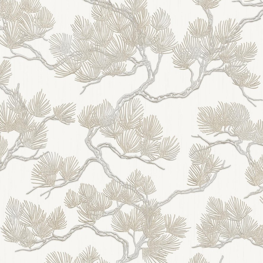 Esselle Esselle - Pine Tree Beige Wallpaper