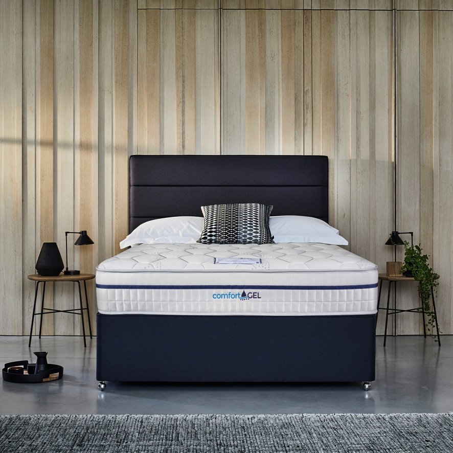 Sleepeezee Ltd Sleepeezee Comfort Gel 1600 - Matttress and Divan Base Set