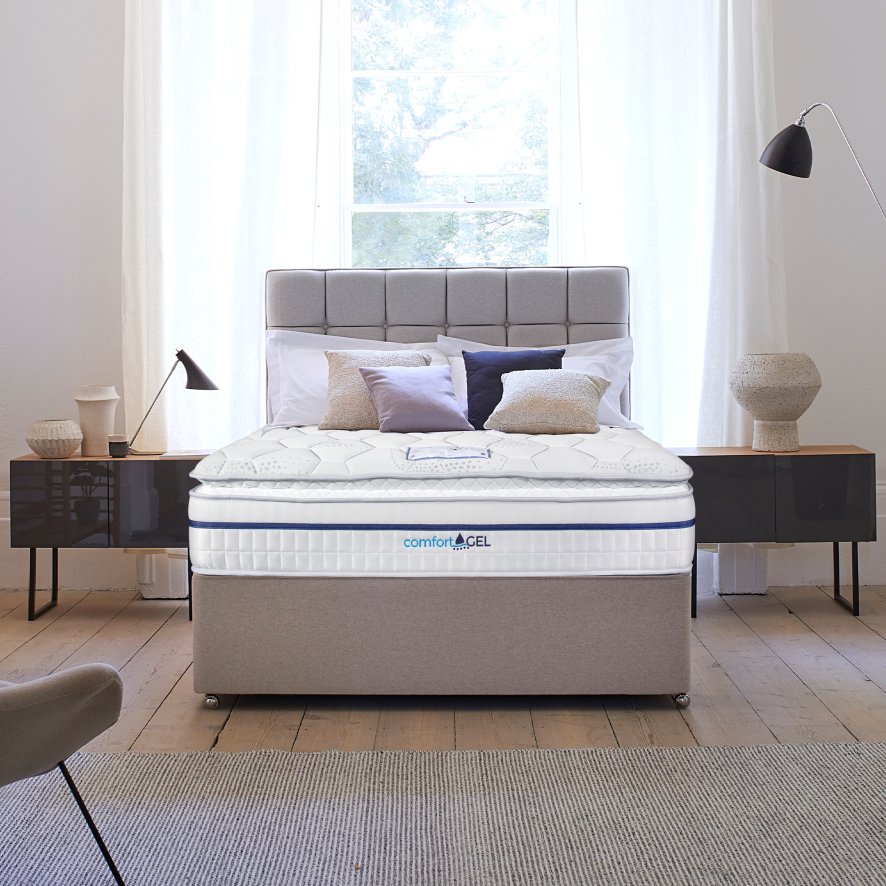 Sleepeezee Ltd Sleepeezee Comfort Gel 3700 - Mattress and Divan Base Set