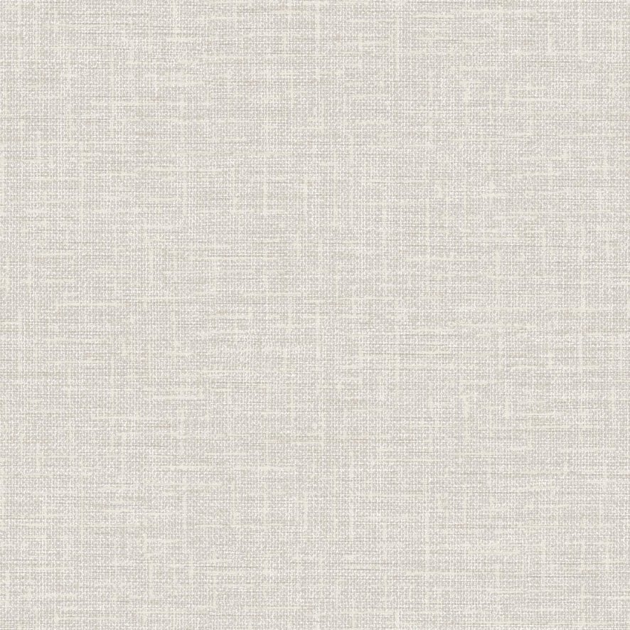 Esselle Wallpaper Sample - Hessian Taupe and Silver