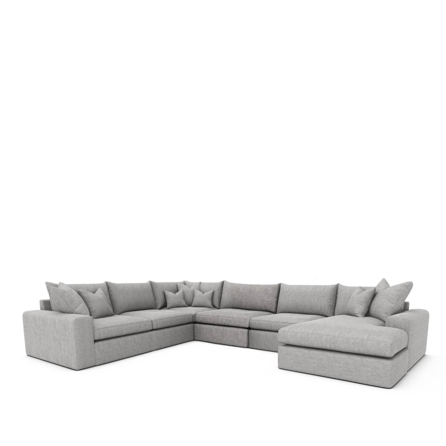 Whitemeadow Upholstery Lisbon - Large Corner Group with Chaise (RHF)