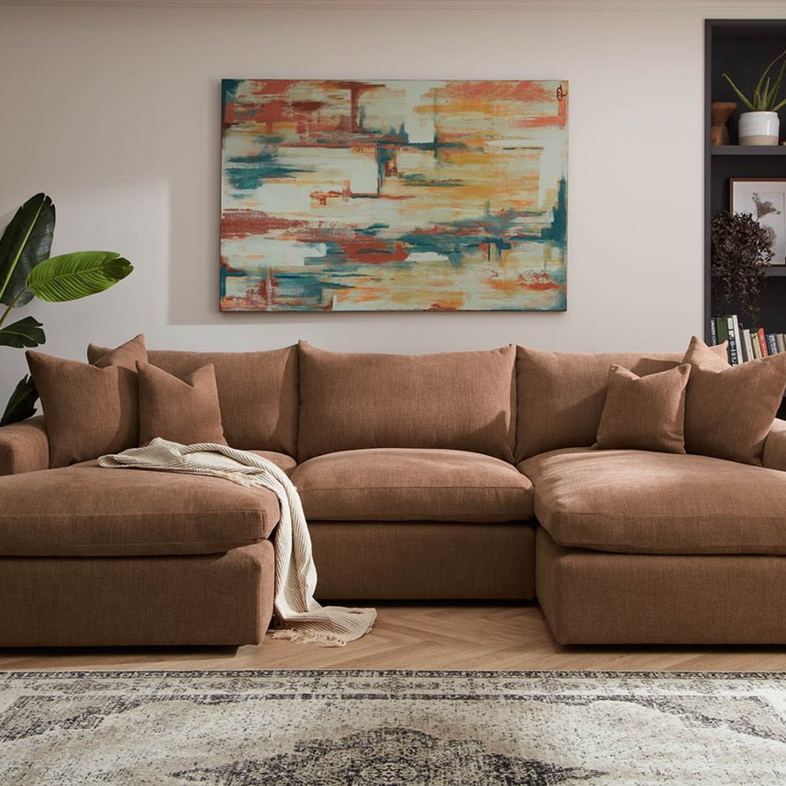 Whitemeadow Upholstery Lisbon - Small Double Chaise Unit