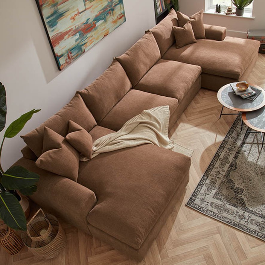 Whitemeadow Upholstery Lisbon - Large Double Chaise Unit