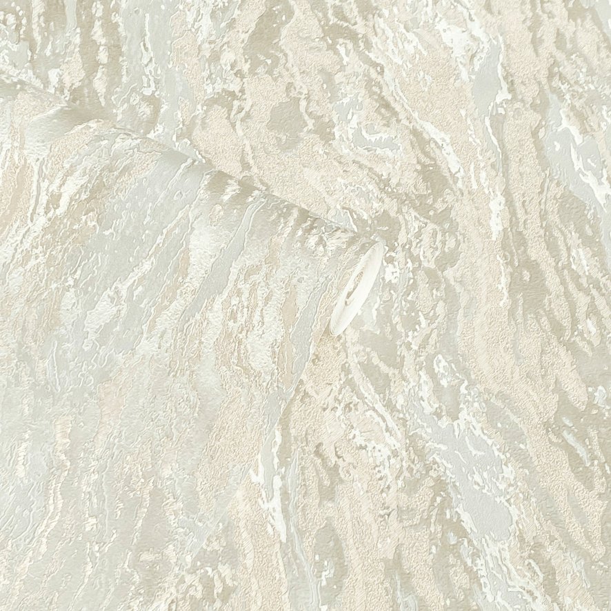 Esselle Wallpaper Sample - Luxe Texture Soft Silver