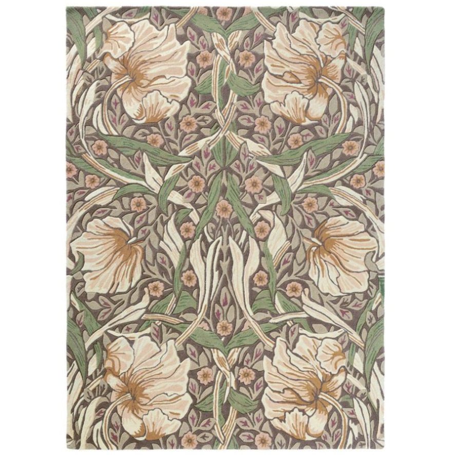 Morris & Co. Morris Co - Pimpernel Aubergine Rug