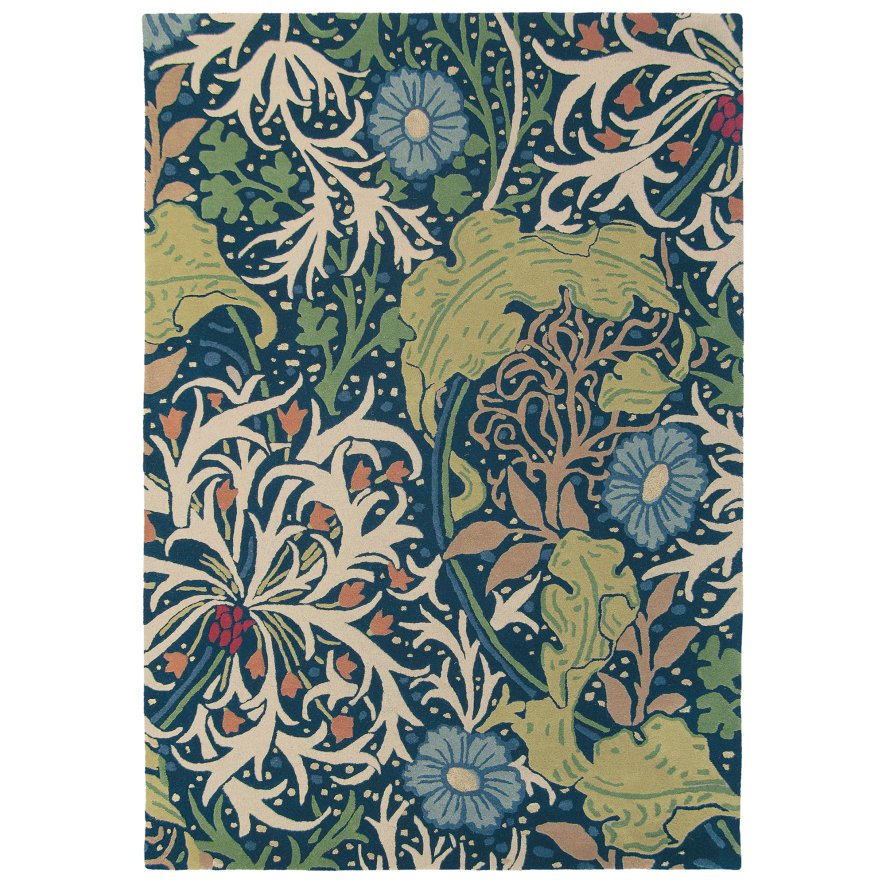 Morris & Co. Morris Co - Seaweed Ink Rug