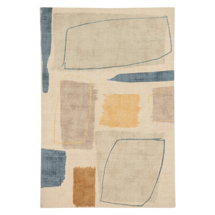 Scion Scion Rug - Composition Papaya