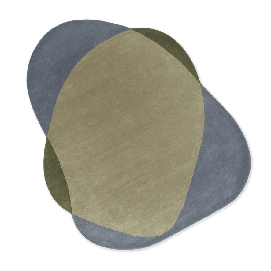 Brink & Campman Element - Chad Grey Green Rug
