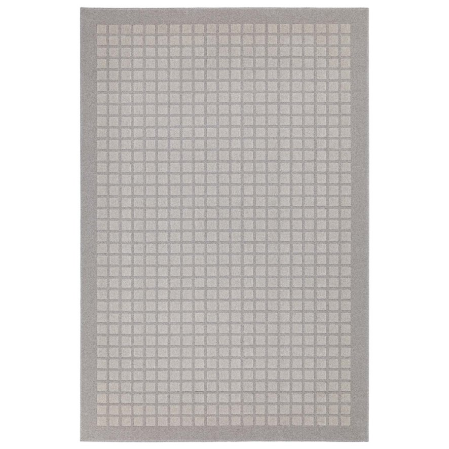 Master Craft Rugs Ltd Malmo - Grey Square Rug