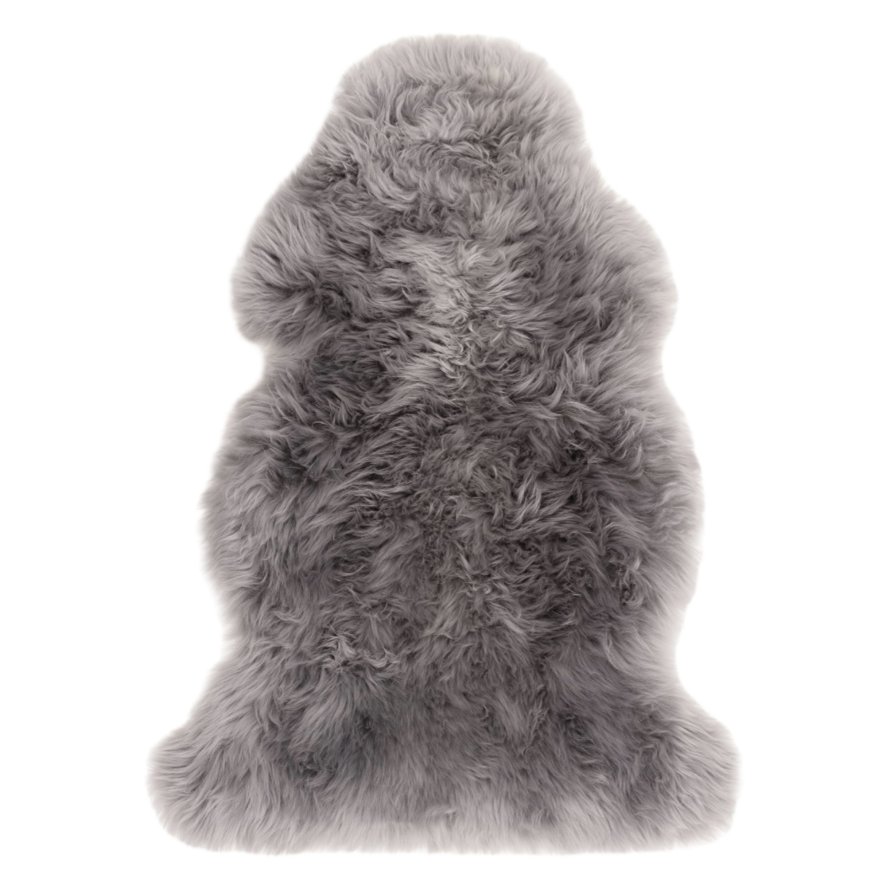 Asiatic Carpets Ltd Sheepskins - Single Grey Rug
