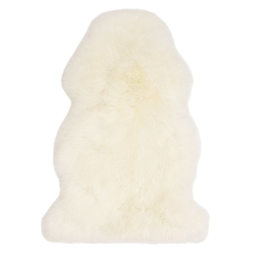 Asiatic Carpets Ltd Sheepskins - Single White Rug