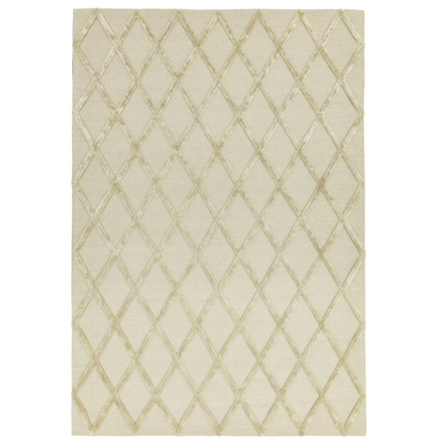 Asiatic Carpets Ltd Dixon - Gold Diamond Rug