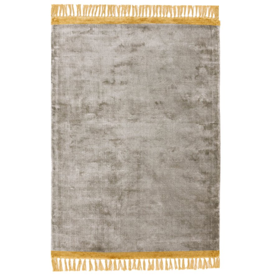 Asiatic Carpets Ltd Elgin Rug - Silver/Mustard