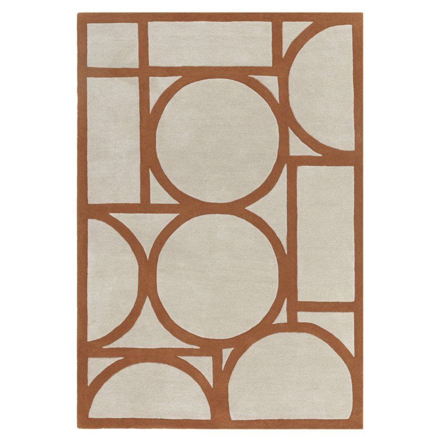 Asiatic Carpets Ltd Metro - Rust Rug