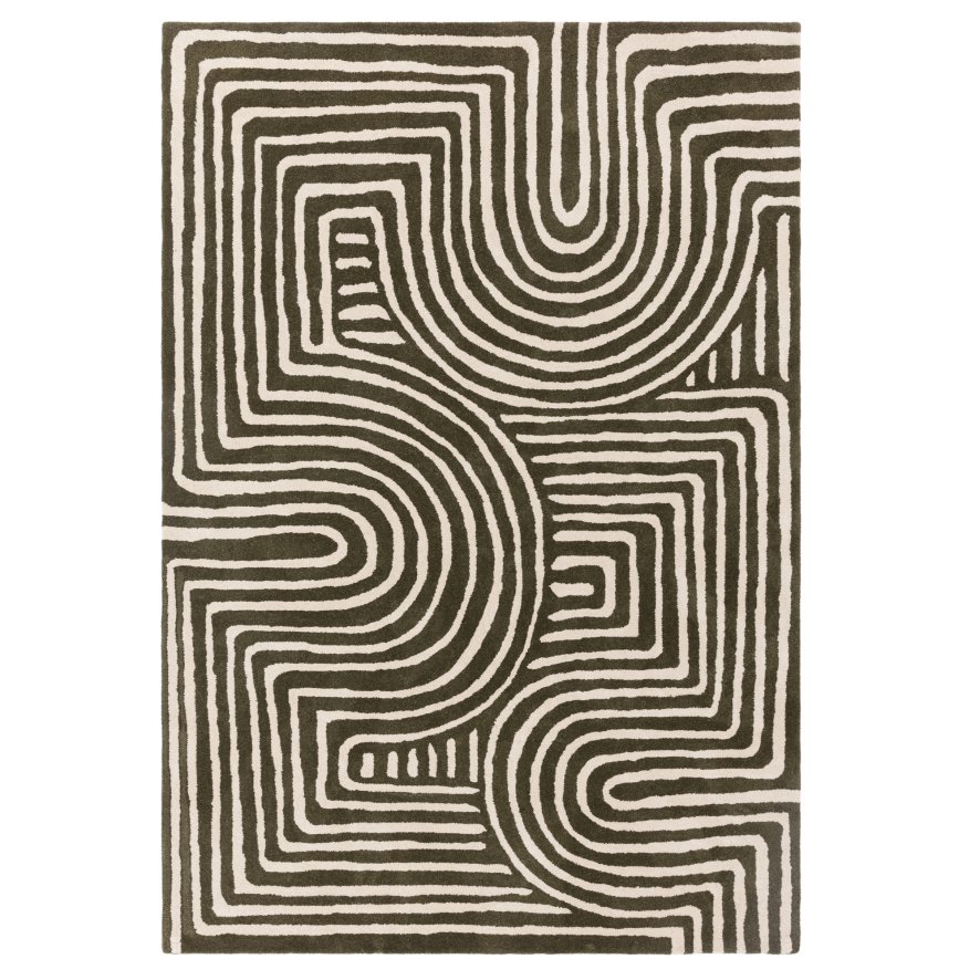 Asiatic Carpets Ltd Reef - Curve Forest Rug