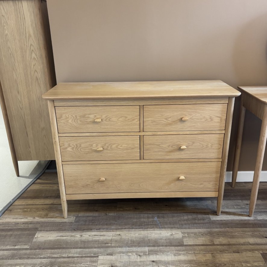 Teramo - Bedroom 5 Drawer Wide Chest