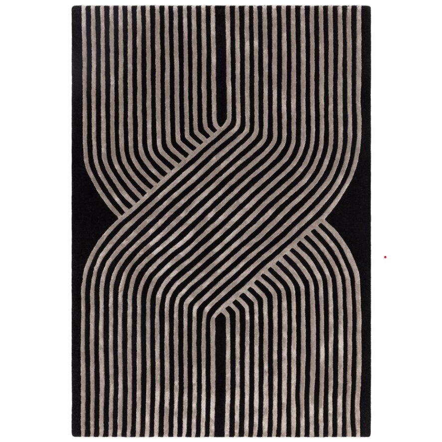 Asiatic Carpets Ltd Matrix Rug - Solstice Gunmetal