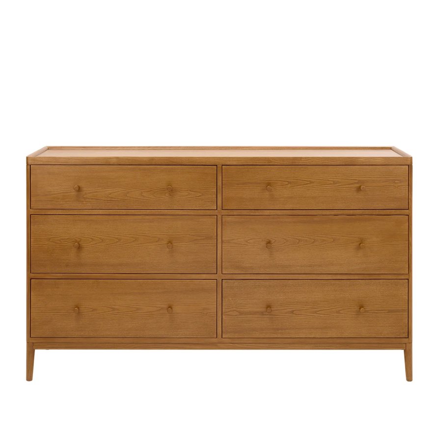 Ercol Ercol Salina - 6 Drawer Wide Chest