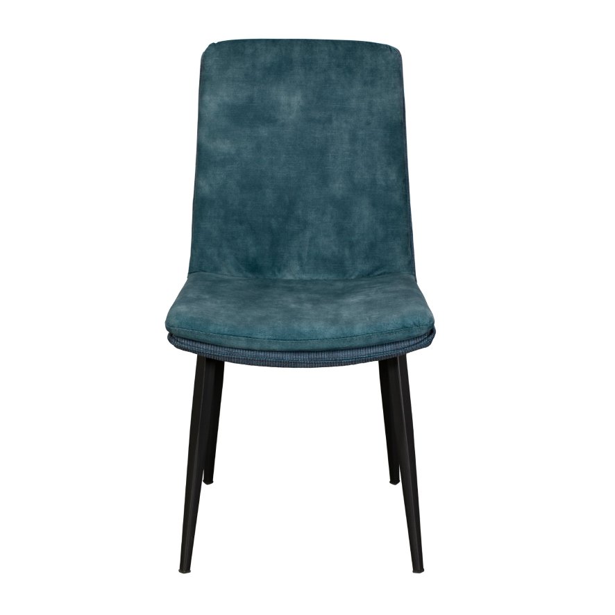 Baker Furniture Jimmy - Dining Chair (Teal Fabric)