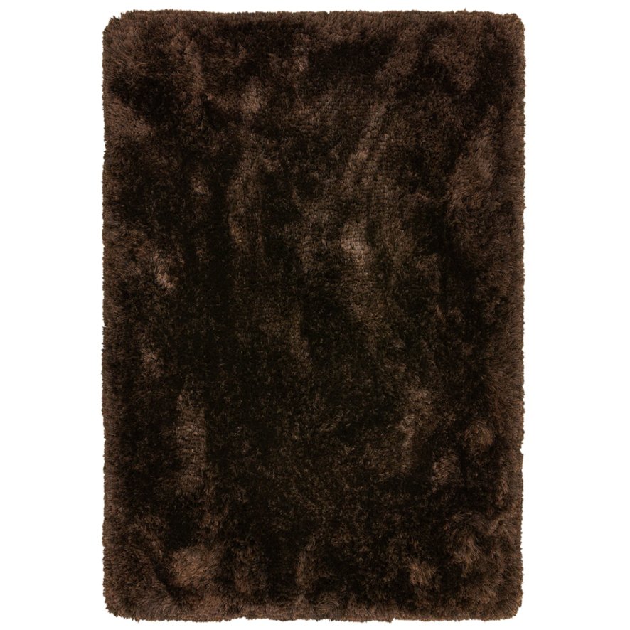 Asiatic Carpets Ltd Plush Rug - Dark Chocolate