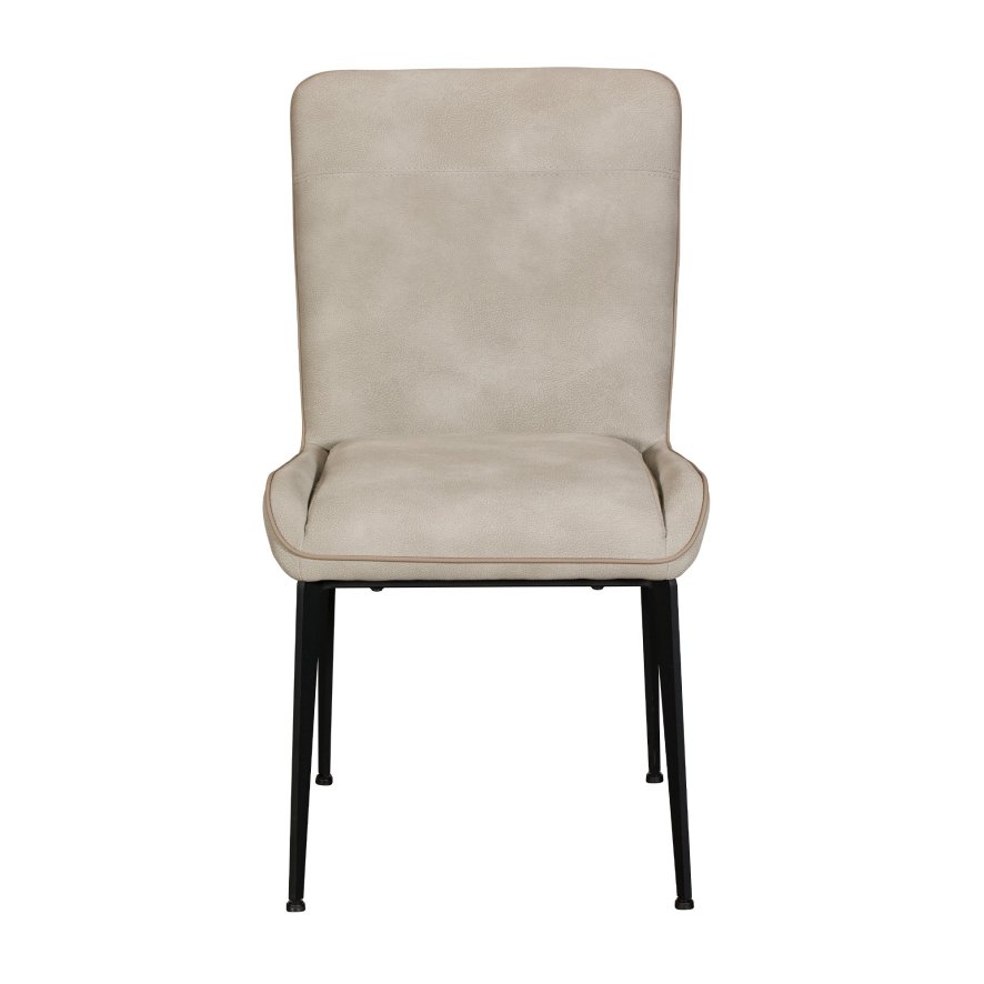 Baker Furniture Rebecca - Dining Chair (Misty Faux Leather)