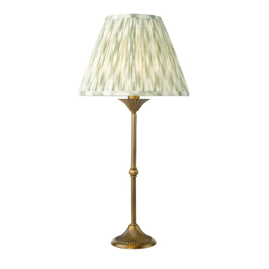 Dar Lighting Dar - Lydian Table Lamp (Antique Bronze With Shade)